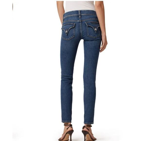 Hudson Collin Flap Skinny Jeans Blue 29 - Picture 2 of 9